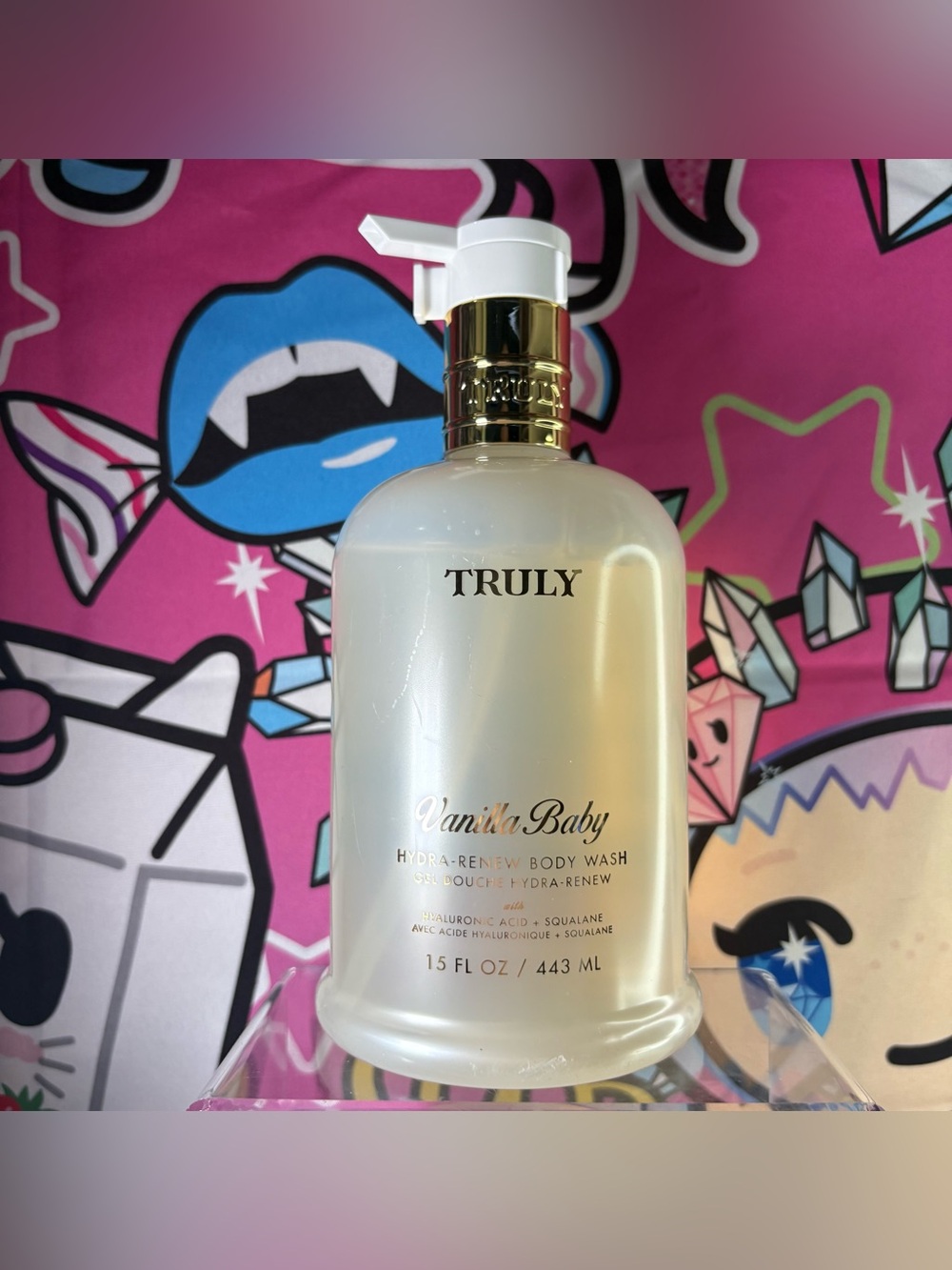 TRULY Vanilla Baby Hydra-Renew Body Wash 15fl oz
